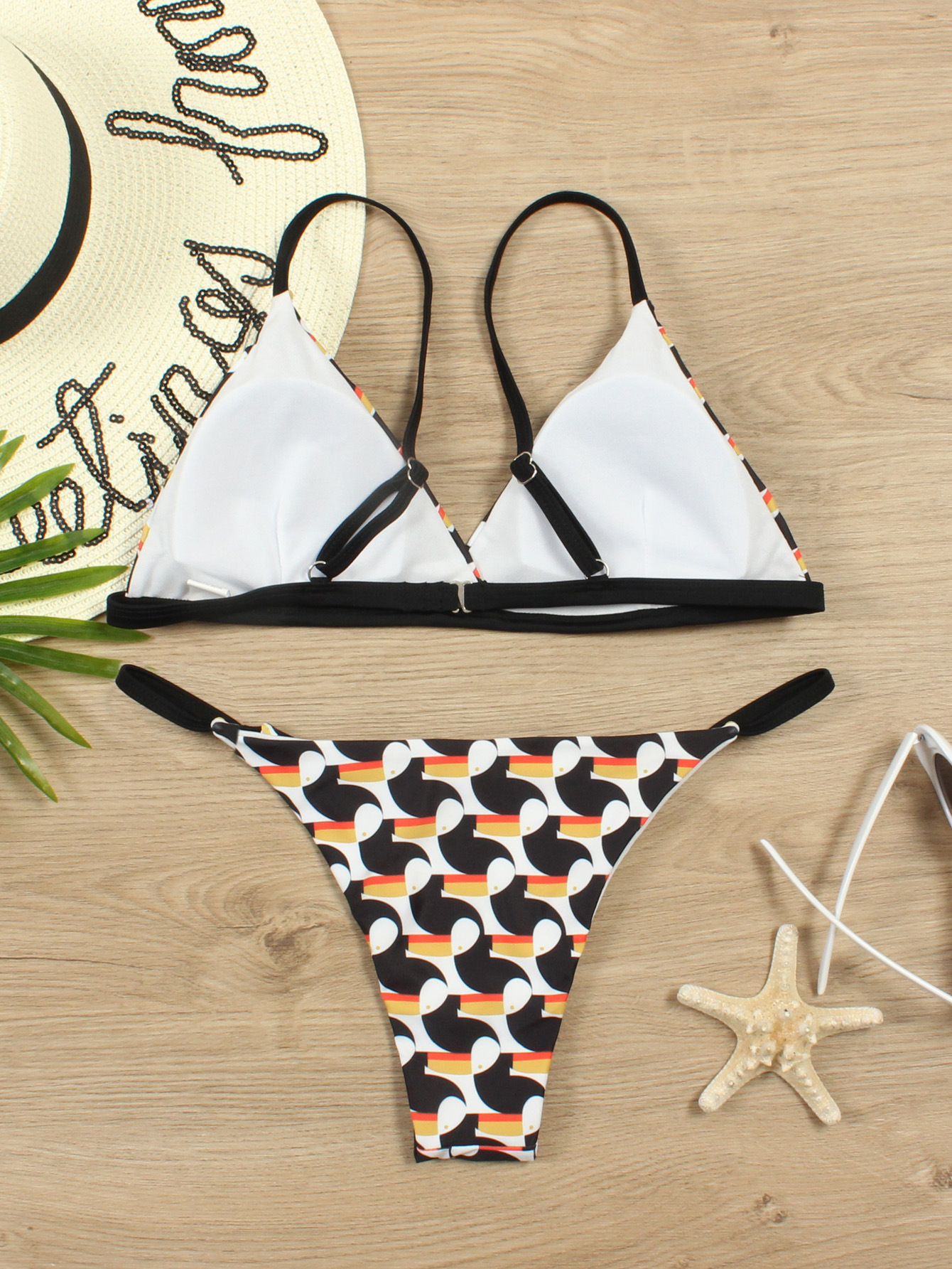 Title 14, Womens body swimsuit, floral multicolor bikini...