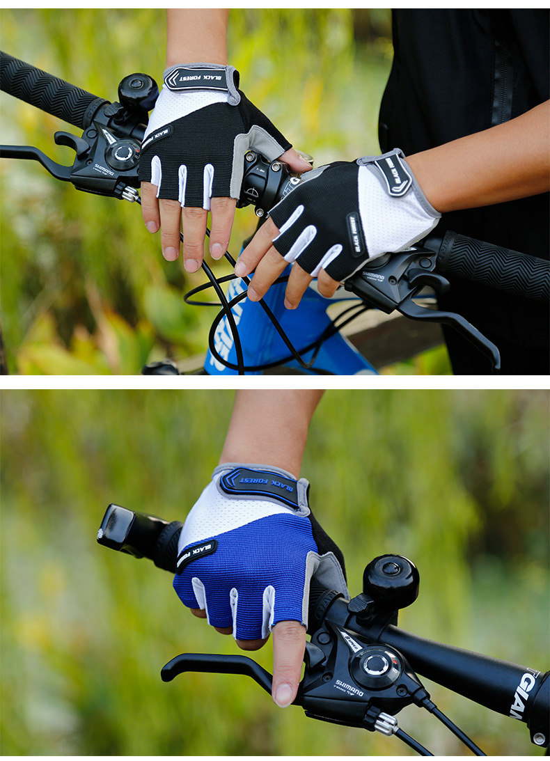 Title 4, Half finger cycling gloves for superior grip an...