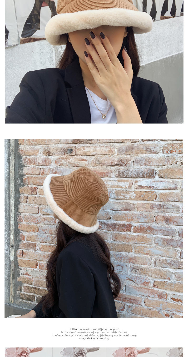 Title 4, Corduroy Japanese Vintage cover basin hat