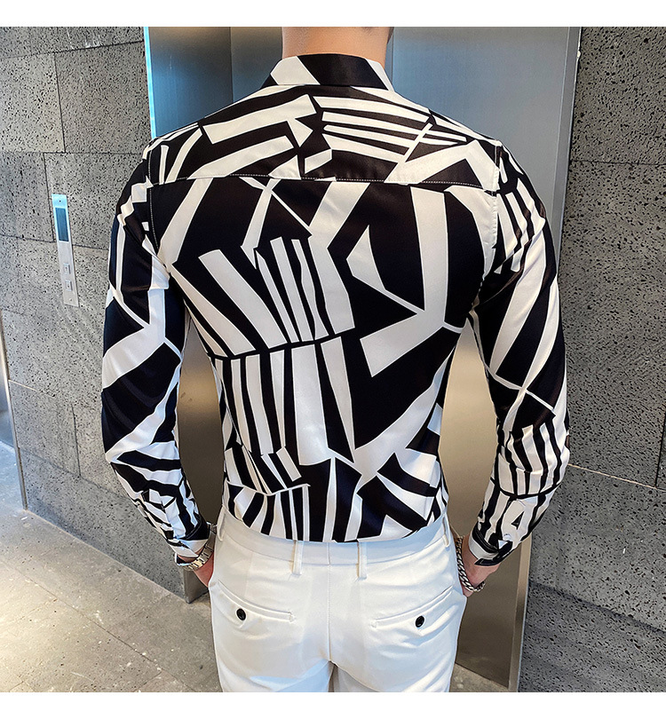 Title 2, Mens Long-Sleeved Shirts High-End Fashion Yout...