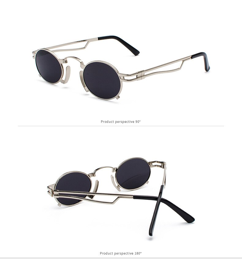 Title 15, Metal oval sunglasses