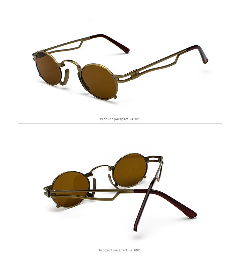 Title 19, Metal oval sunglasses