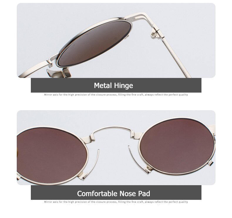 Title 21, Metal oval sunglasses