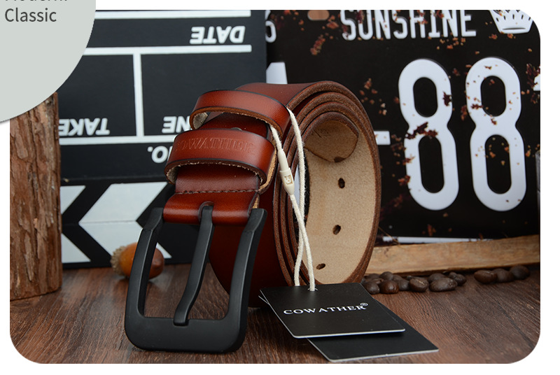 Title 16, Mens Pin Buckle Belt Classic style meets every...