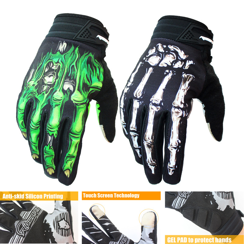 Title 5, Full finger touch screen non-slip gloves