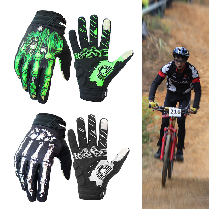 Title 6, Full finger touch screen non-slip gloves