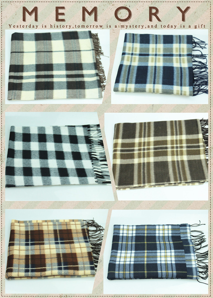 Title 6, Mens British Plaid Scarf