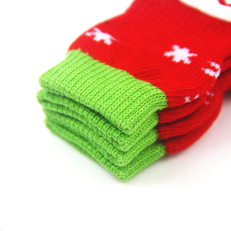 Title 4, Chaussettes de Noël imprimées pour chiens, cade...