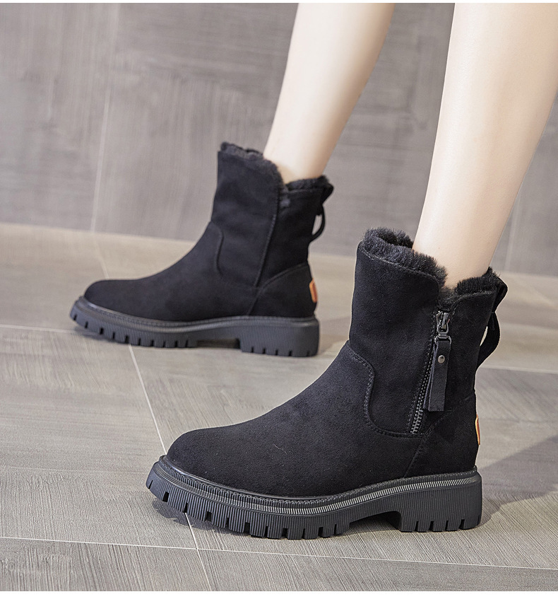 Title 8, Womens Snow Boots Fur One New Style Cotton Sho...