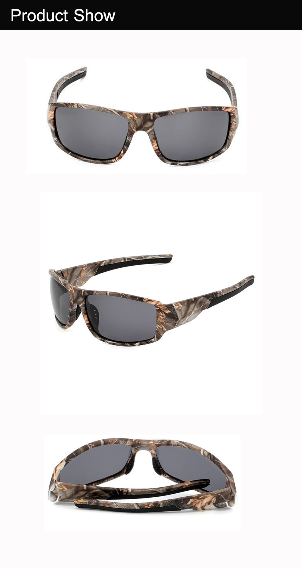 Title 3, Camouflage fishing polarizing sunglasses