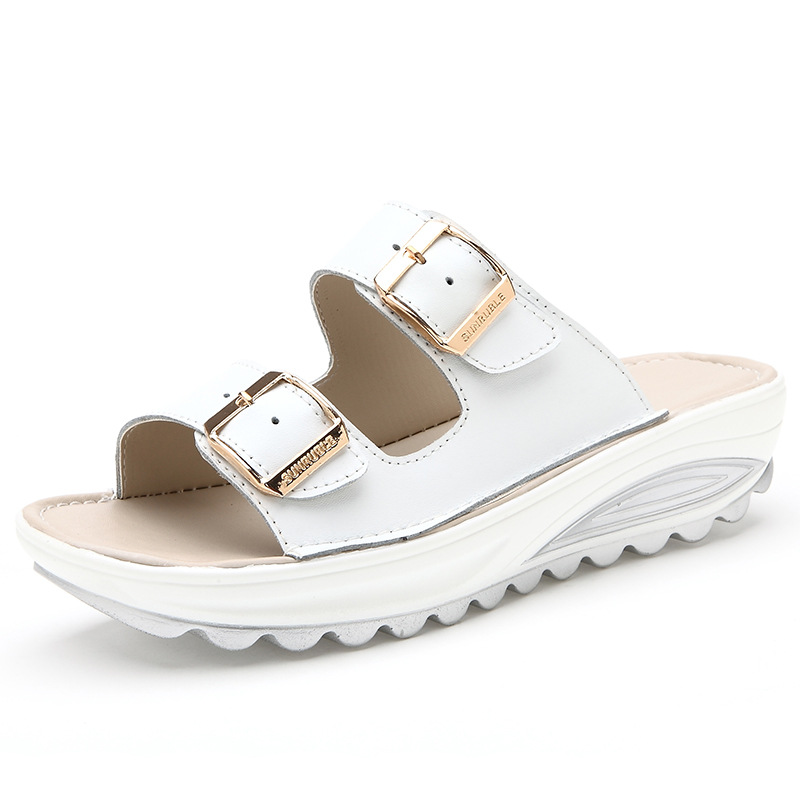 Title 3, Comfy platform summer spring sandals, designed ...