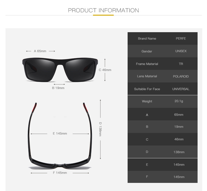 Title 1, Polarisierte Sonnenbrille Männer fahren Sonnenb...