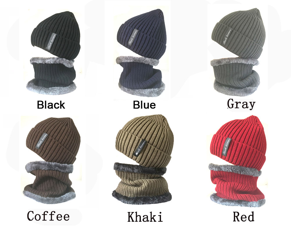 Title 3, Knitted wool cap for warmth and comfort. A styl...