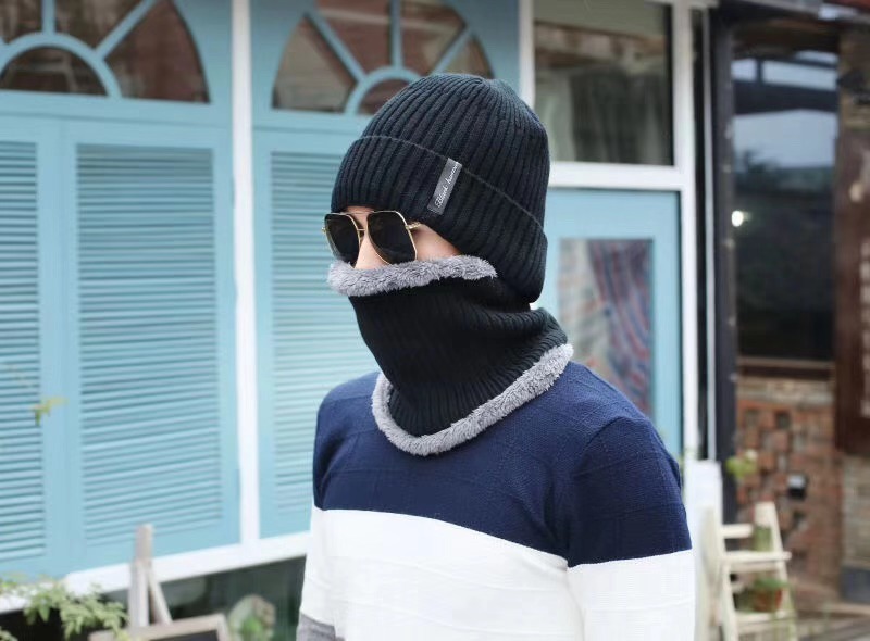 Title 4, Knitted wool cap for warmth and comfort. A styl...