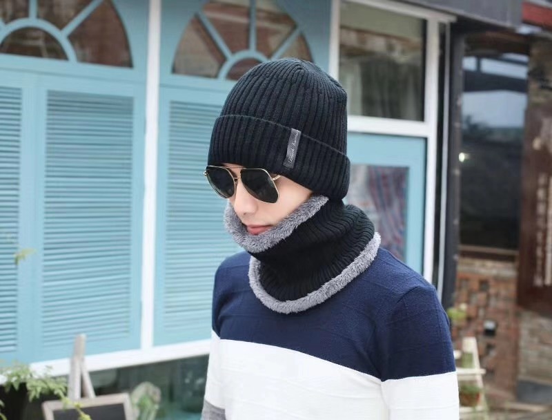 Title 5, Knitted wool cap for warmth and comfort. A styl...