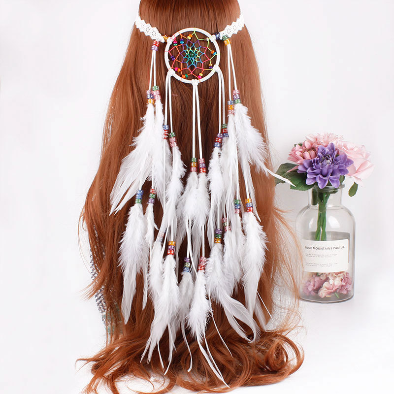 Title 2, Explosive Dream Catcher Feather Hairband