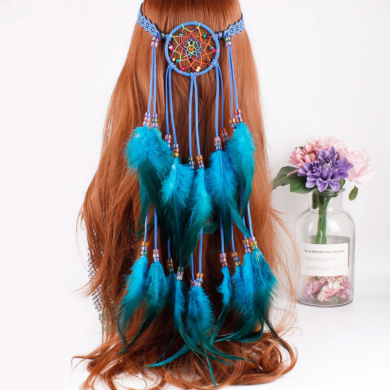 Title 3, Explosive Dream Catcher Feather Hairband