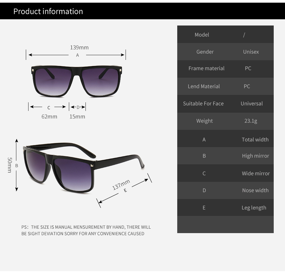 Title 4, Retro stud sunglasses