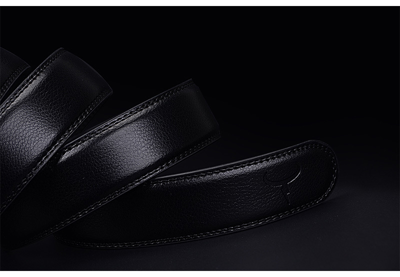 Title 21, Ceinture en cuir pour homme avec boucle automat...