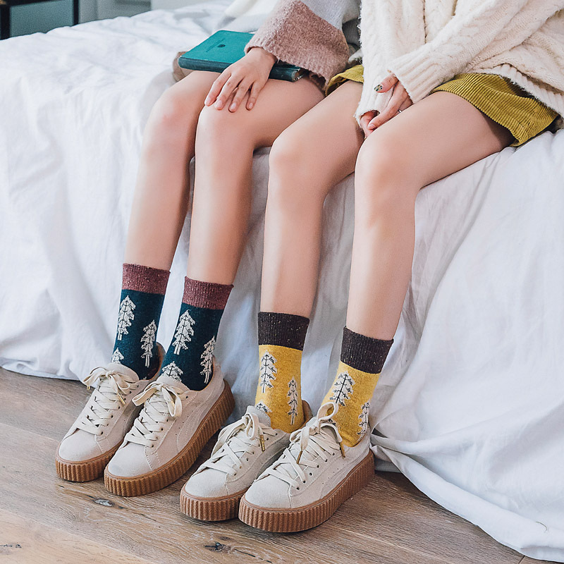 Title 3, Cozy and warm Christmas woolen socks. Enjoy sof...