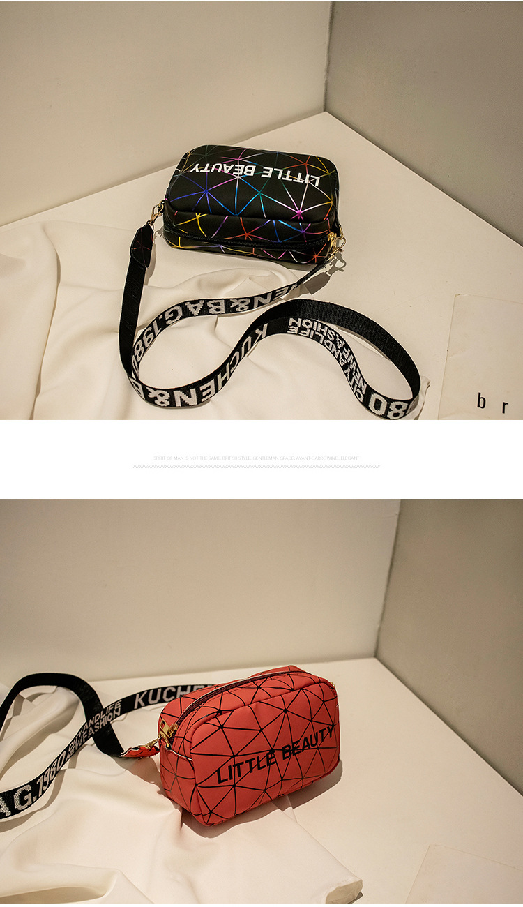 Title 6, Womens Fashion Lingge Laser Colorful Messenger...