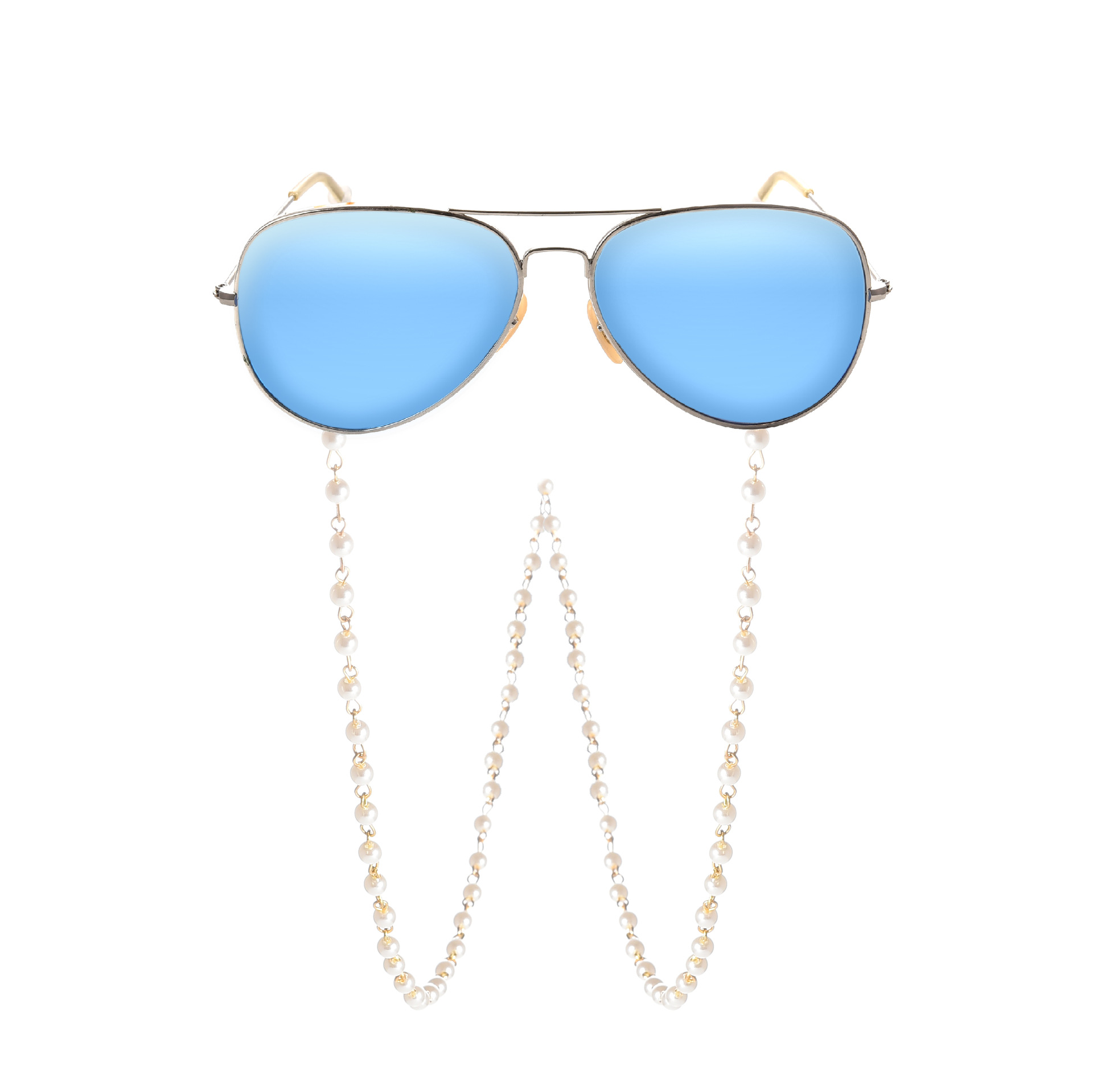 Title 2, Simple fashion pearl glasses chain