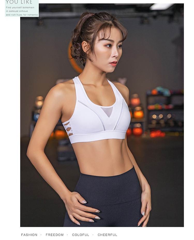 Title 5, Gathered shaped fitness bra underwear