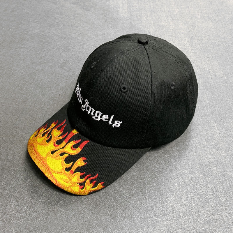 Title 3, Palm Angels peaked cap casual embroidered sun h...