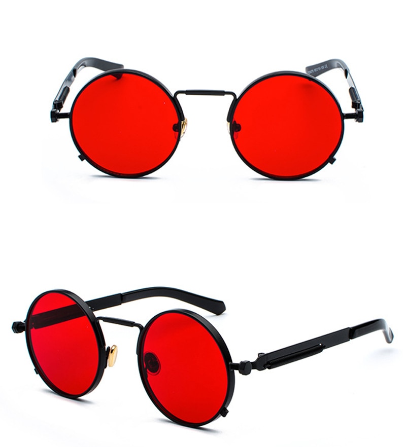 Title 5, Punk style metal legs reflective sunglasses