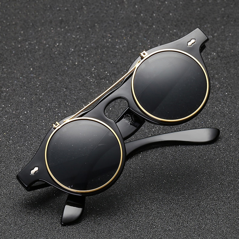 Title 6, Classic retro flip sunglasses