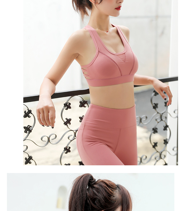 Title 7, Beauty back buckle design yoga bra