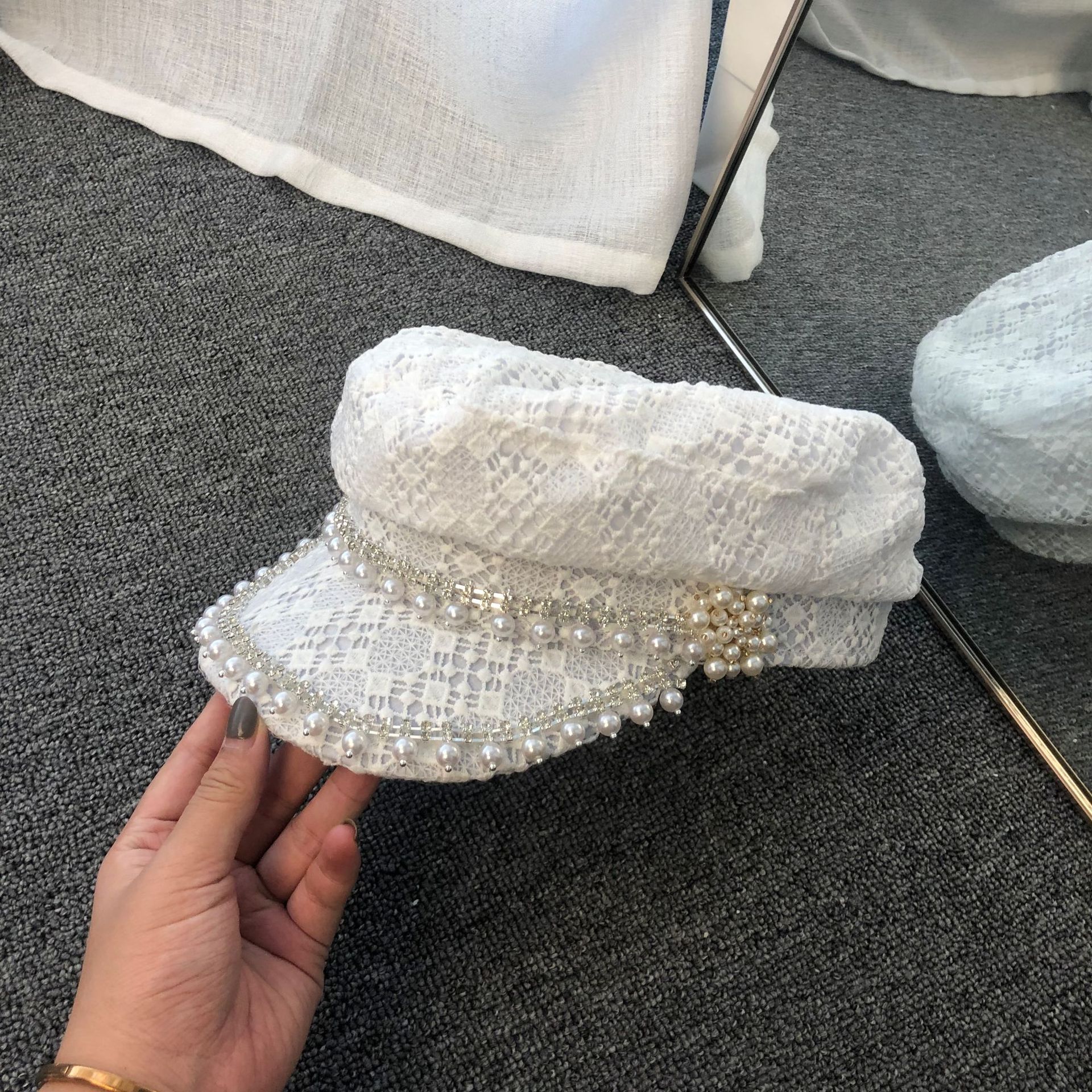 Title 6, Fragrant Pearl Lace Cap