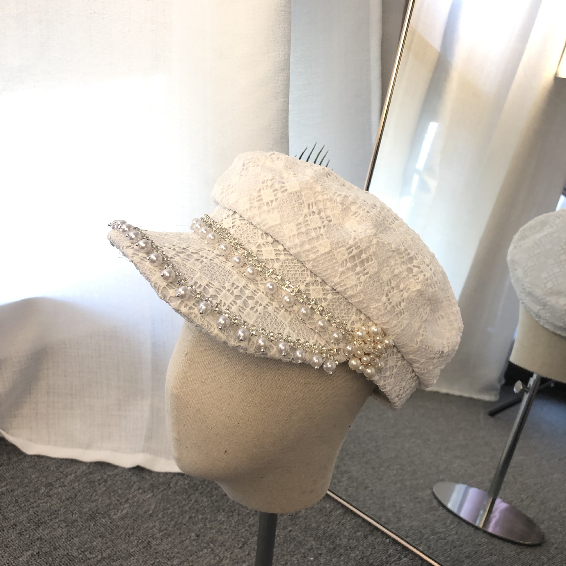 Title 11, Fragrant Pearl Lace Cap