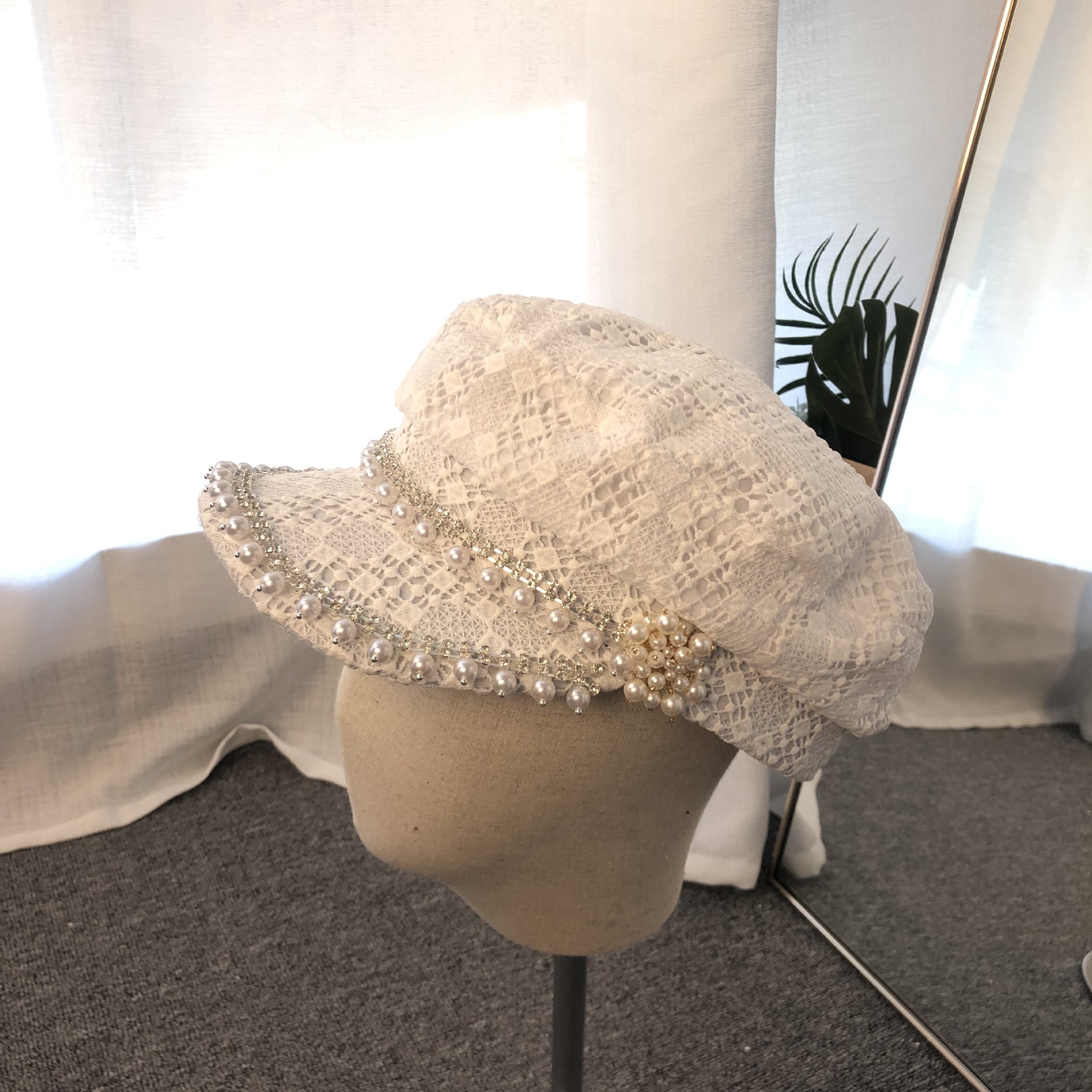 Title 12, Fragrant Pearl Lace Cap