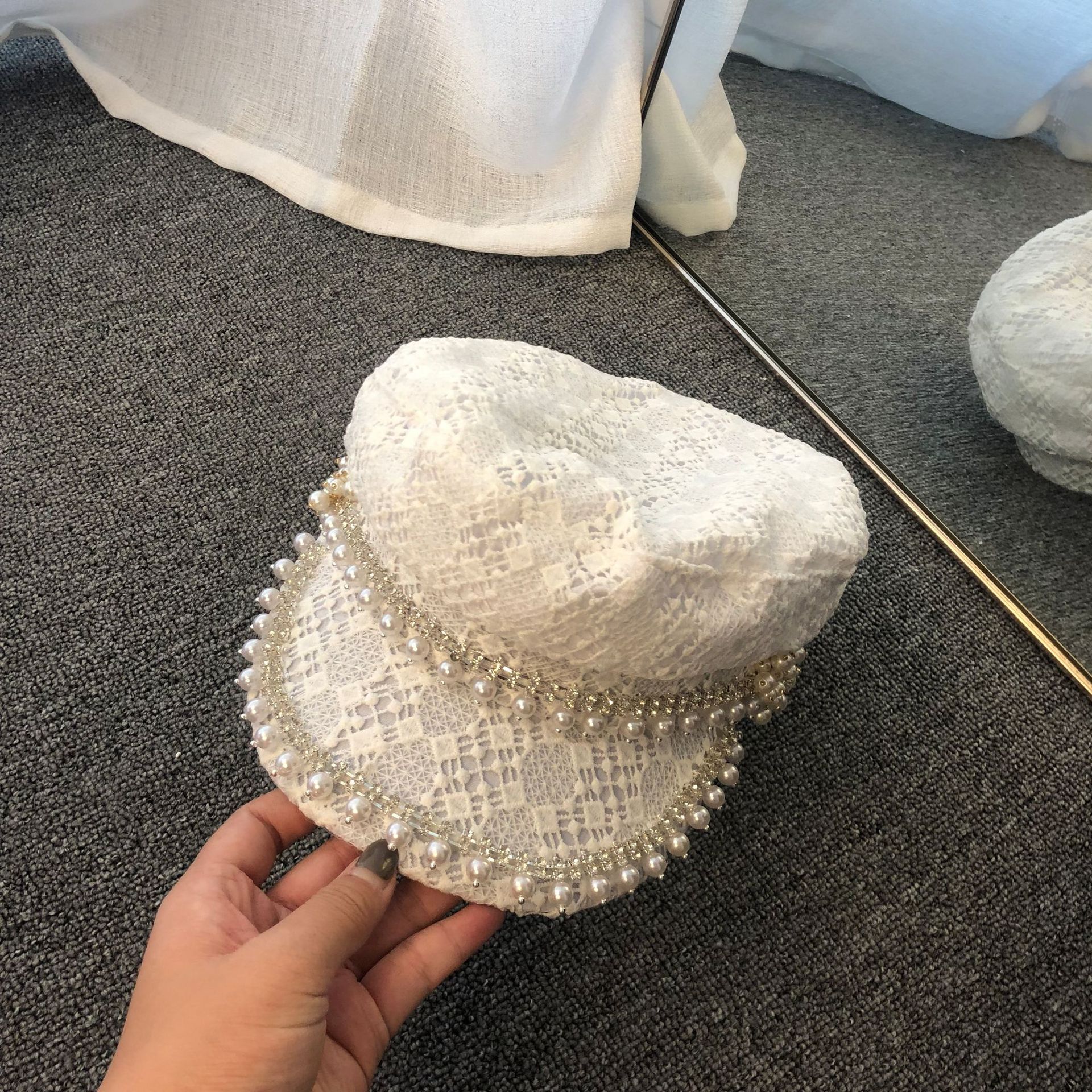 Title 17, Fragrant Pearl Lace Cap