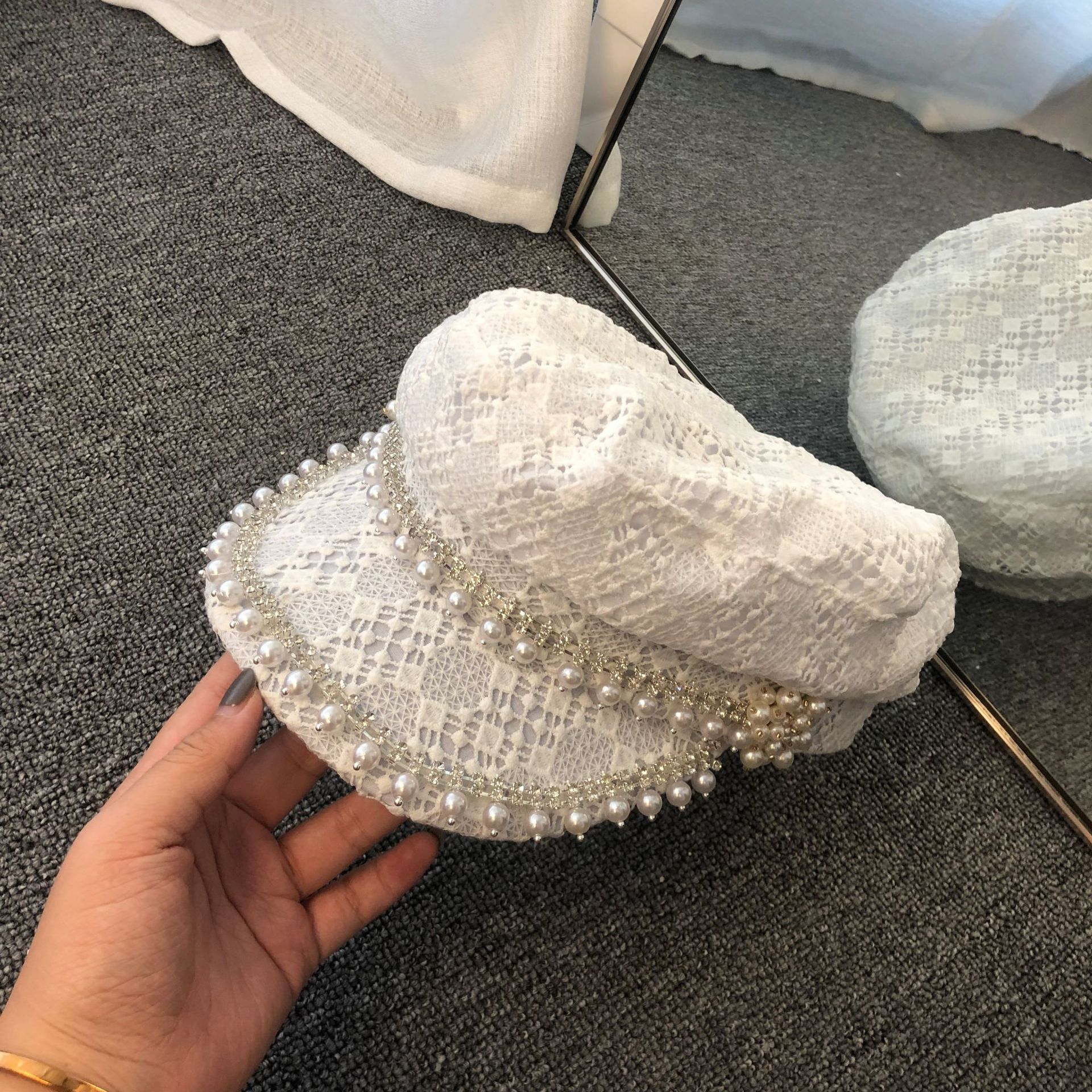 Title 19, Fragrant Pearl Lace Cap