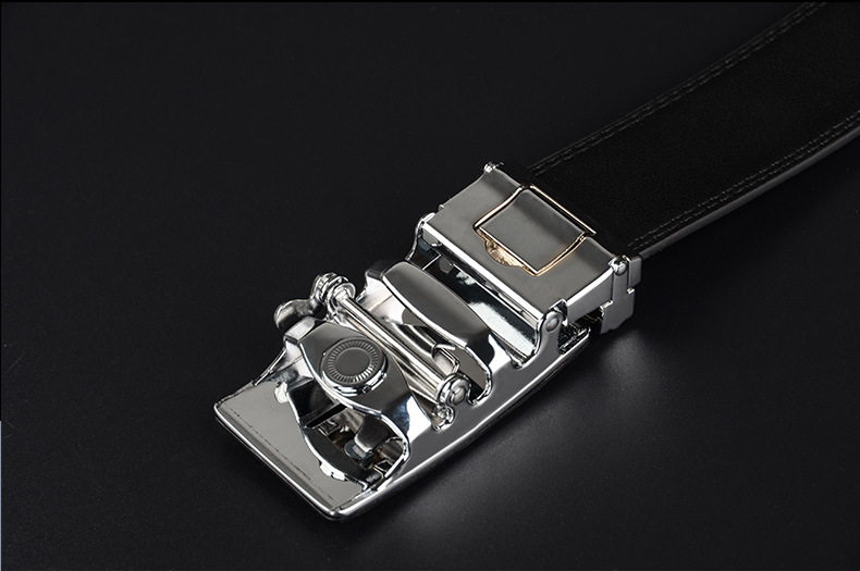 Title 9, Fashion business belt with automatic buckle off...