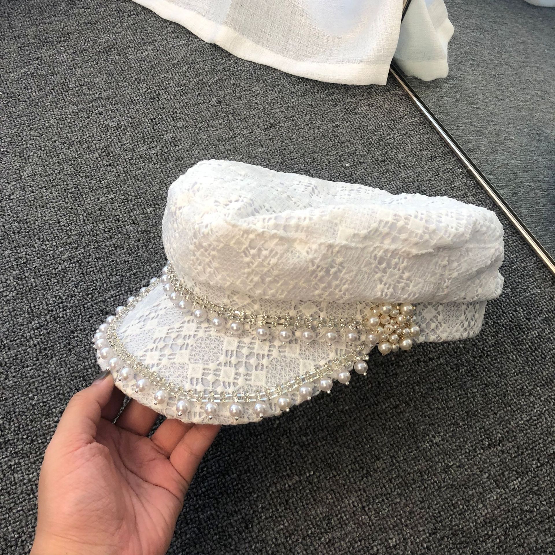 Title 32, Fragrant Pearl Lace Cap