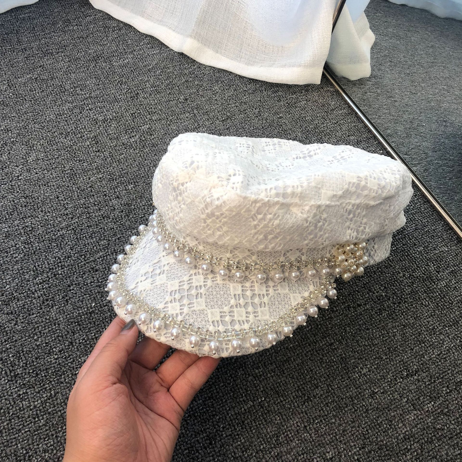 Title 34, Fragrant Pearl Lace Cap