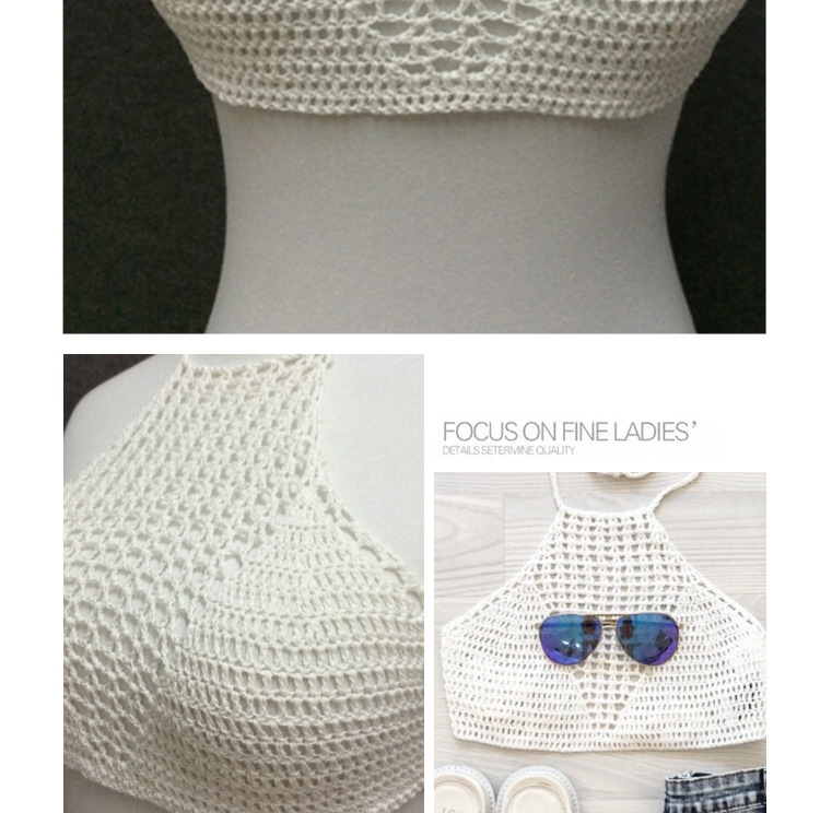 Title 6, Beach knitted vest sling