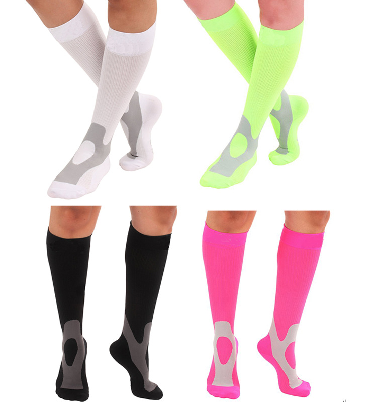 Title 7, Compression sports socks running basketball foo...