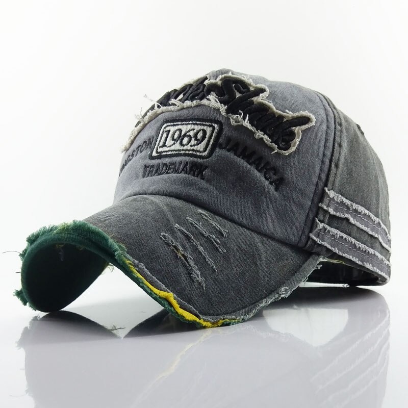 Title 4, Old worn-out 1969 letter baseball cap. A vintag...