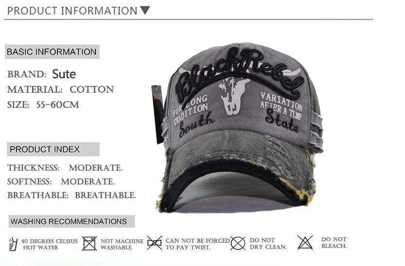 Title 1, Baseball cap washed full cap