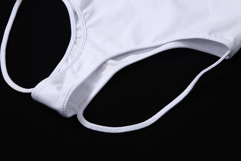 Title 17, Solid color hip briefs for men, offering comfor...