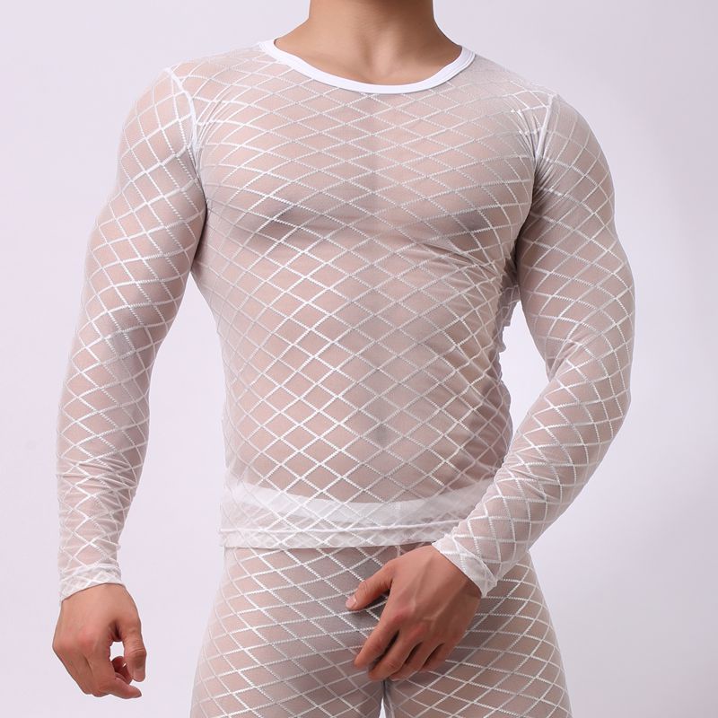 Title 4, Maglia a maniche lunghe in mesh traspirante per...