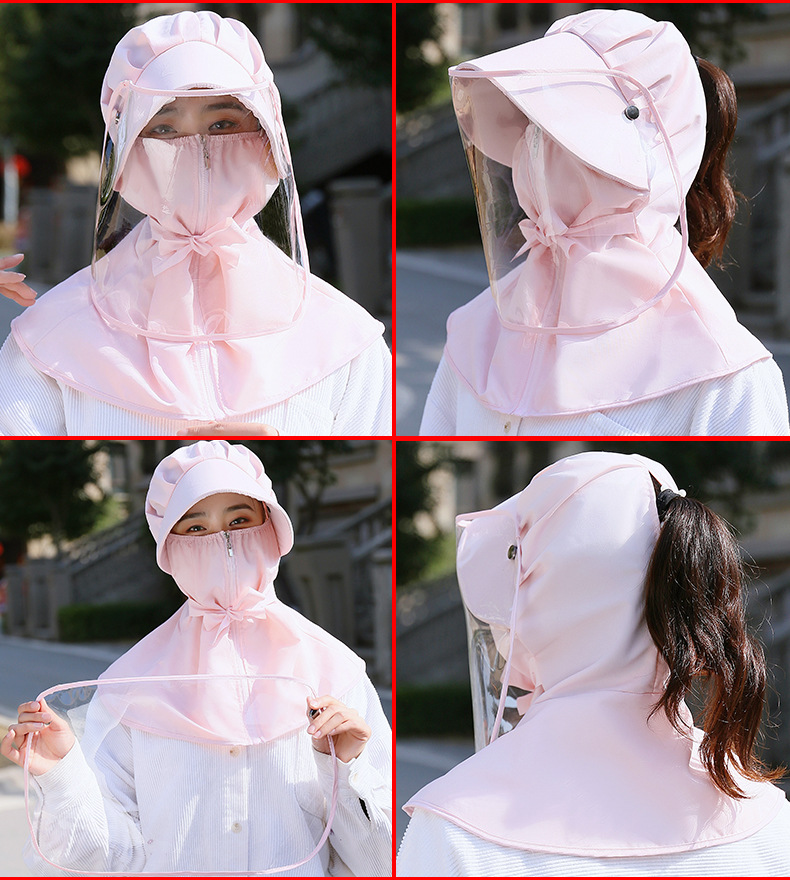 Title 7, Anti-droplet virus mask face mask anti-sun visor