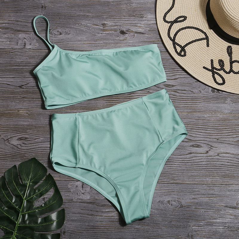 Title 10, High waist split bikini