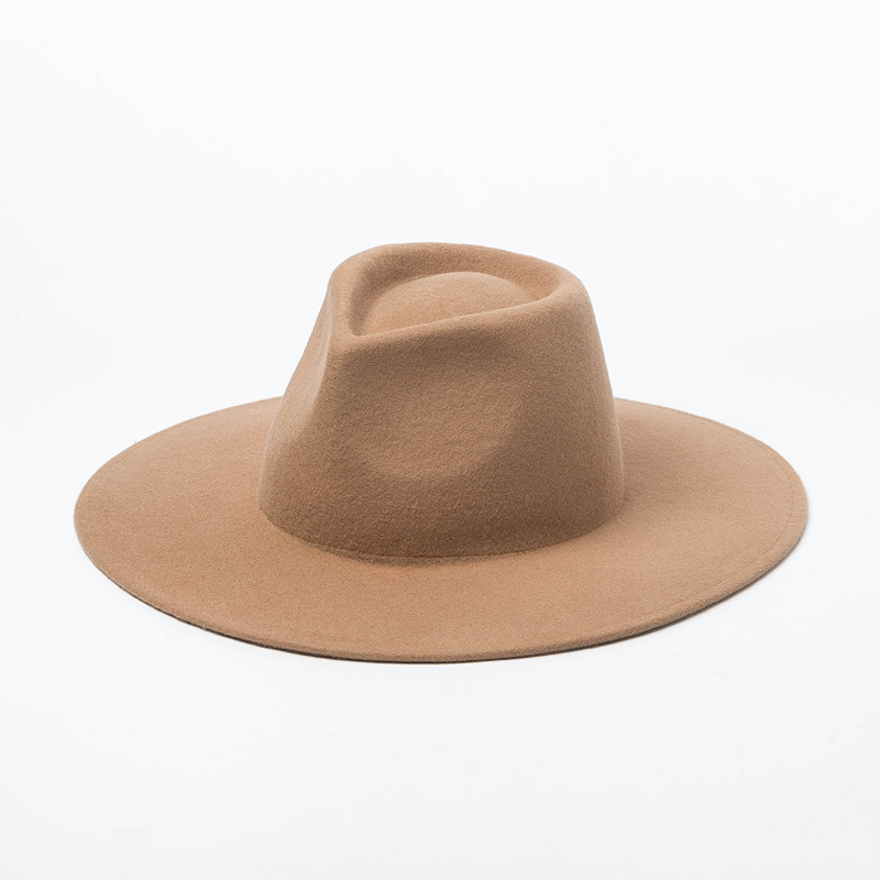 Title 1, Woolen big brim top hat for the room, a warm an...