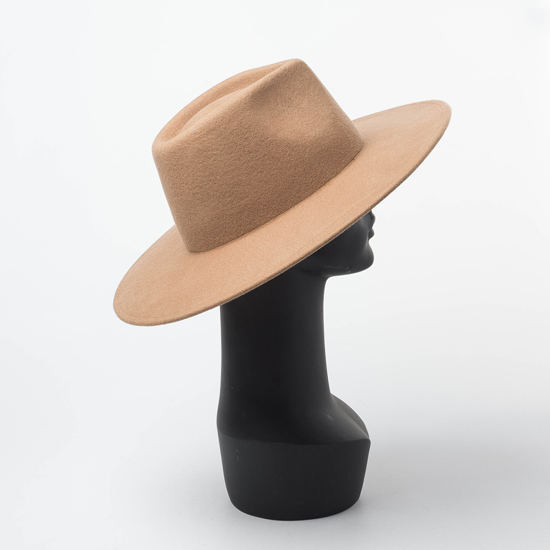 Title 8, Hat room woolen big brim top hat