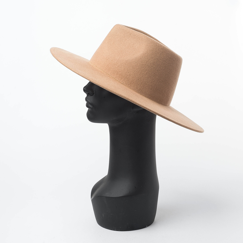 Title 9, Hat room woolen big brim top hat